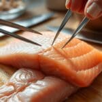 Removing Salmon Bones