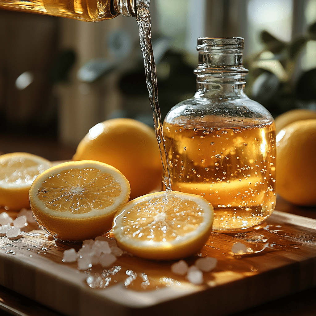 Mounjaro drink ingredients apple cider vinegar and lemon