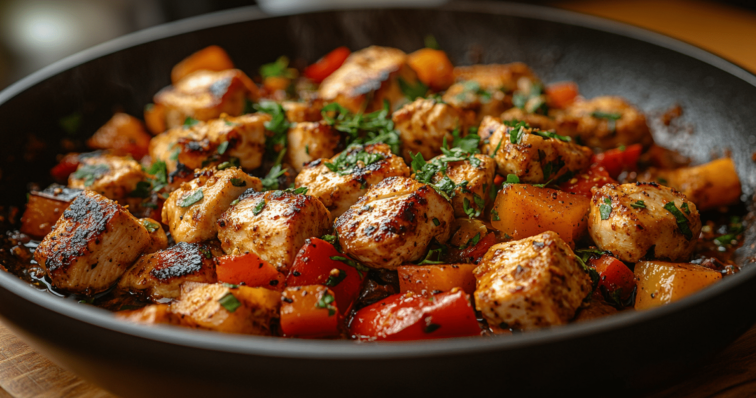 cooking homemade mounjaro recipe in skillet