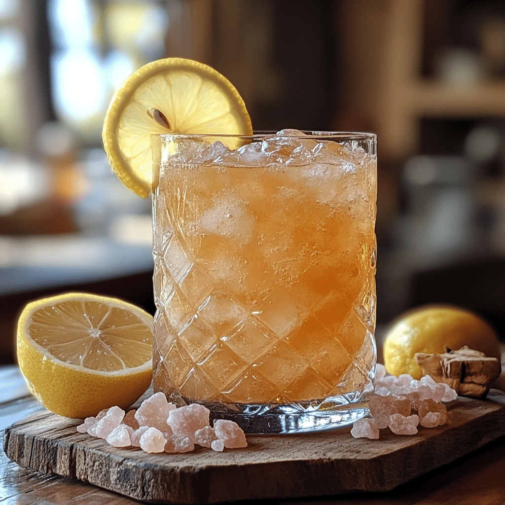 Mounjaro recipe natural drink with lemon and pink salt